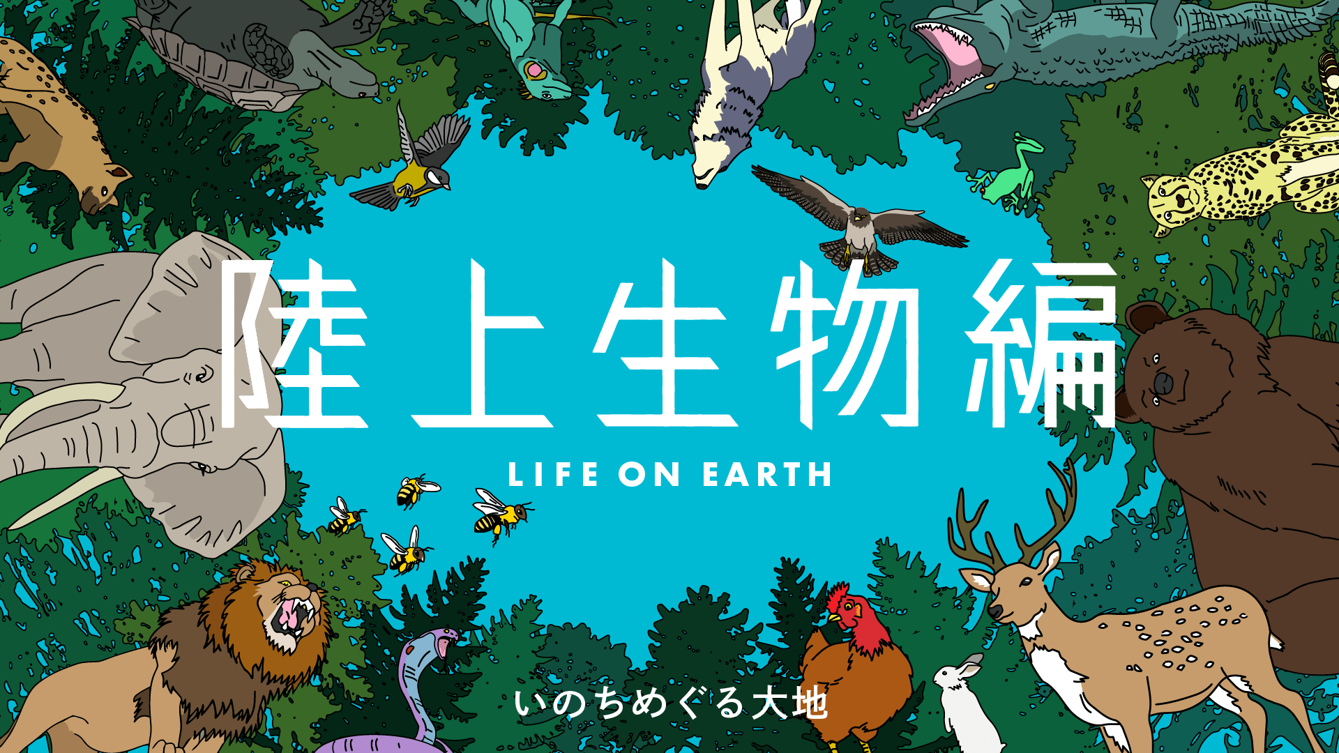 陸上生物編